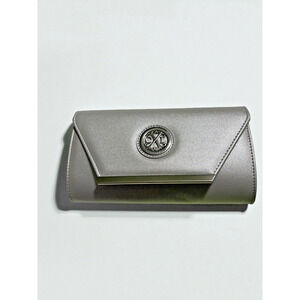 CXL Christian Lacroix Silver Glam Clutch NWT Metallic Designer Bag $78